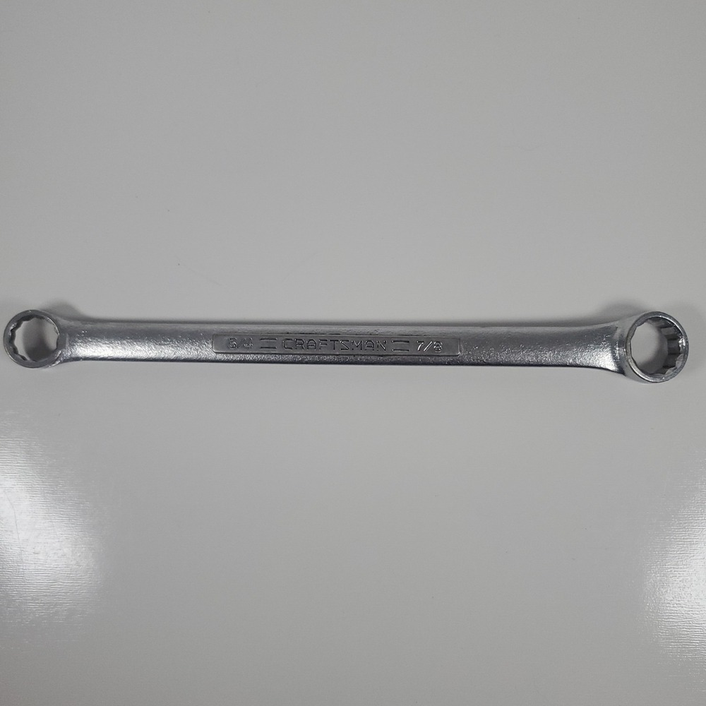 Craftsman 3/4" X 7/8" Box End Wrench -VV- Series 43929 U.S.A. Vintage‎ 12" Long